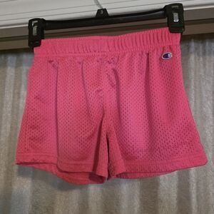 Champion Women's Vibrant Pink Athletic Shorts